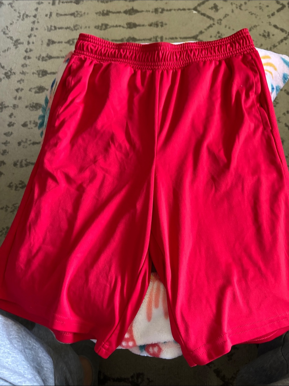 Athletic Works Kids Shorts - Bright Red